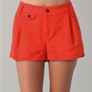 Rag & Bone Tangerine Tennis Shorts